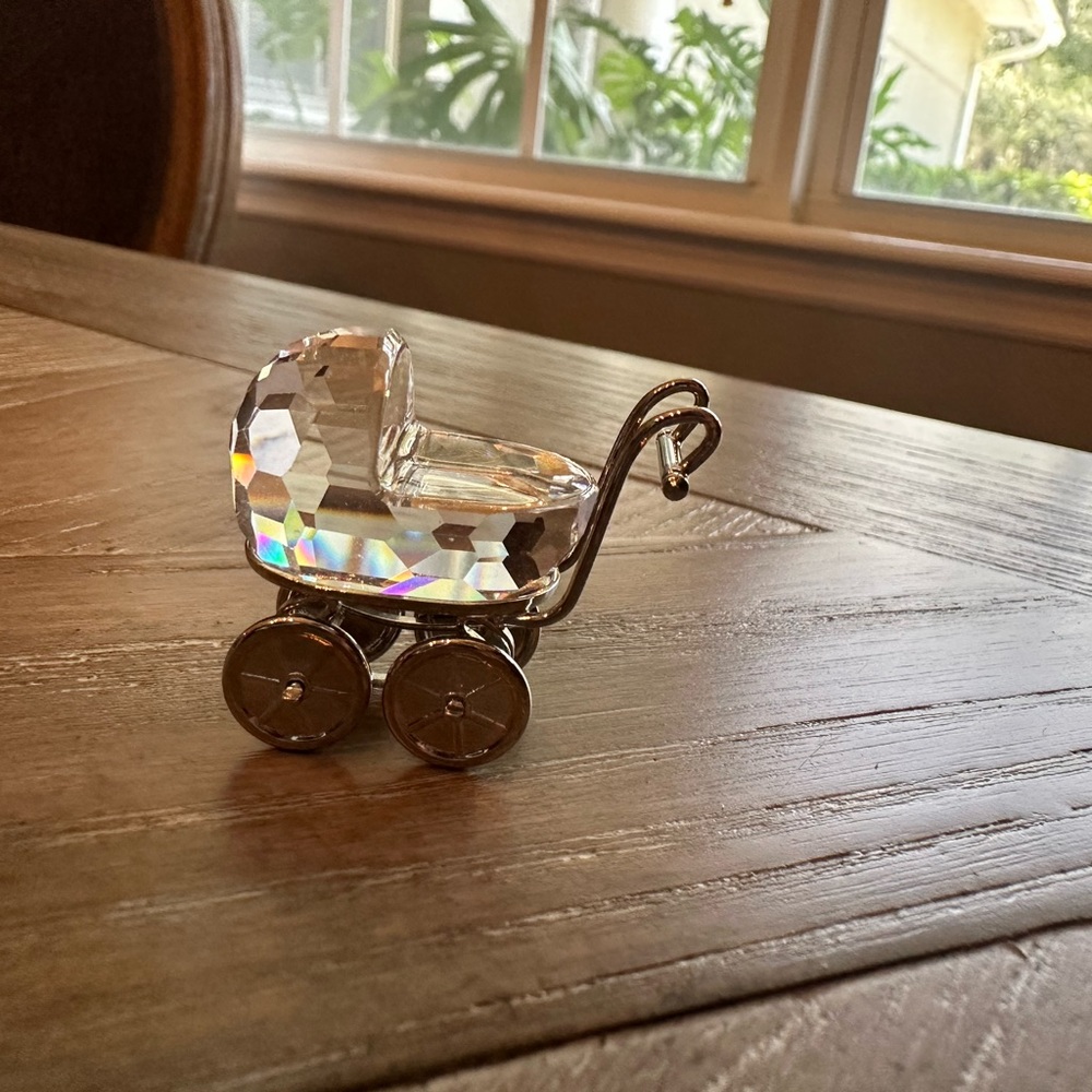 Swarovski Crystal Baby Carriage